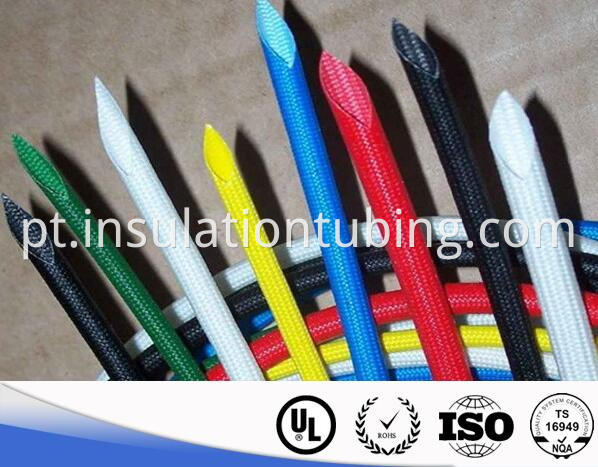 Silicone Rubber FiberGlass Braided Sleeveing